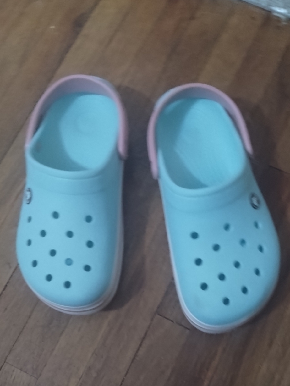 Light Blue and Pink  Clog Sandals